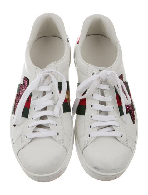 gucci ace embroidered sneakers review|Gucci ace platform sneakers.